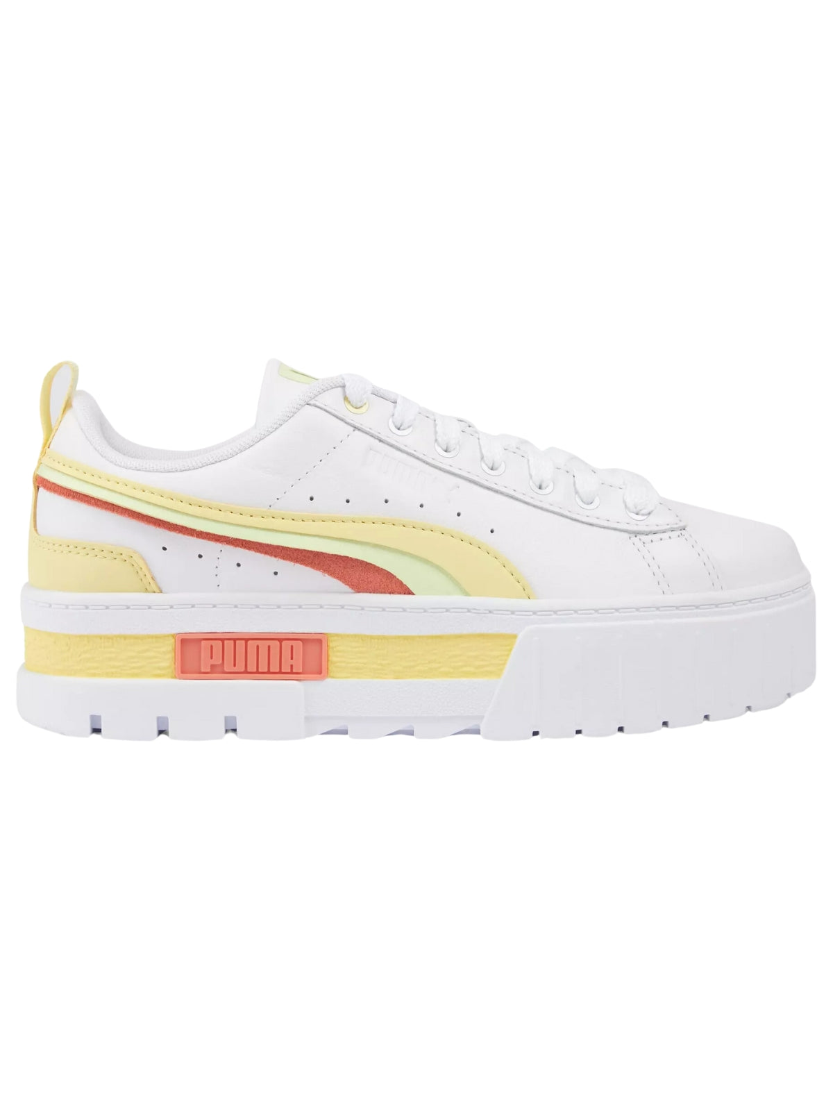 Puma Mayze Interest Whitepale Lemon